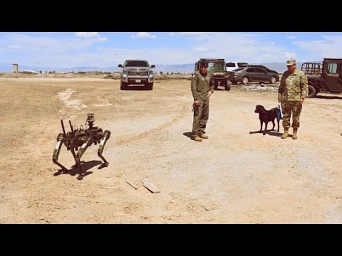 MILITARY TECH: Ghost Robotics VISION 60 Q-UGV Ground Robot