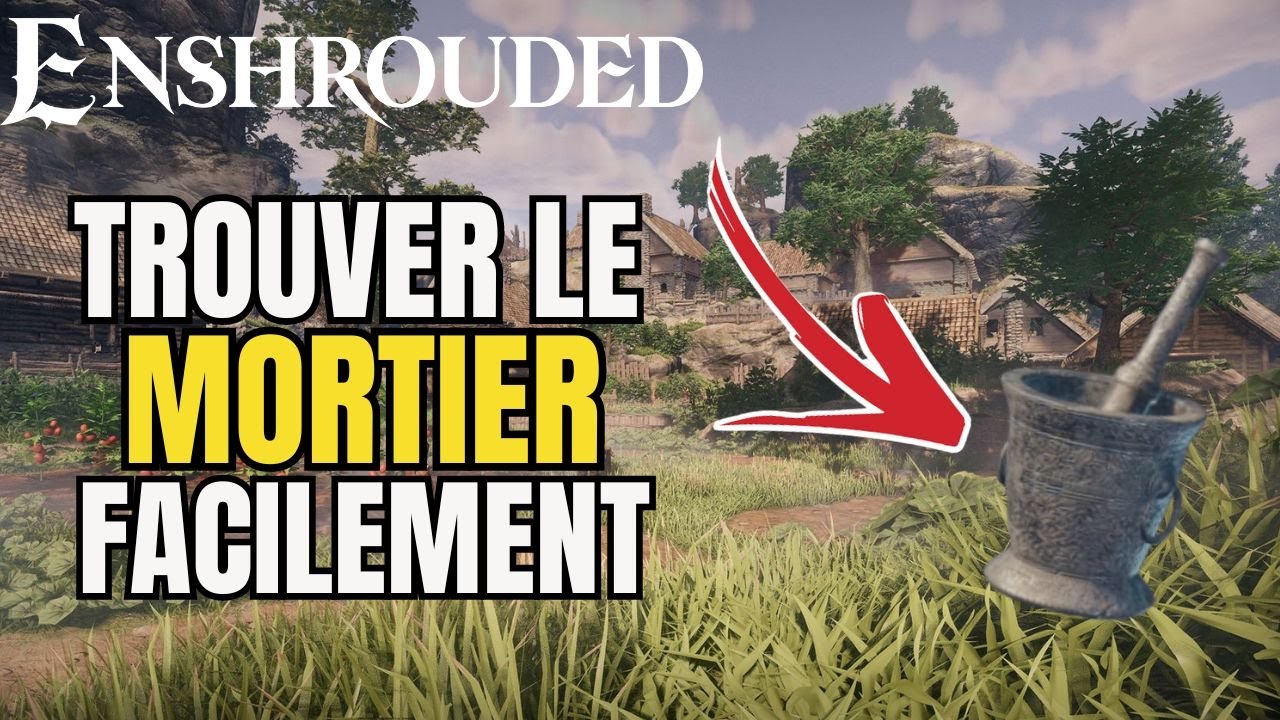 Trouver le MORTIER de l'alchimiste dans Enshrouded !! Guide / Tuto