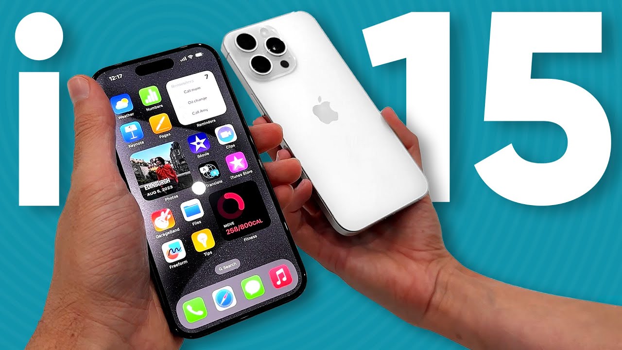Prise en main des iPhone 15 et iPhone 15 Pro : notre avis à chaud !